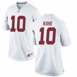 Women's Alabama Crimson Tide #10 Ale Kaho White Game NCAA College Football Jersey 2403YFVQ0